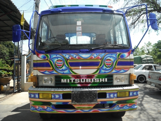 ขายรถเทรลเลอร์ 10 ล้อ MITSUBISHI FUSO 2 เพลา บรรทุกรถเกี่ยวข้าว หางเทรลเลอร์ต่อใหม่ ทำสีใหม่ (รถอยู่สุพรรณบุรี)