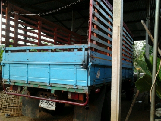 ISUZU KS 110 HP กระบะคอกเหล็กความยาว 4.30 เมตร เครื่องแห้งแรงดีไม่มีเยิ้ม หัวเก๋งภายในคอนโซลอยู่ครบ ช่วงล่างคานหน้า F เฟืองท้ายขนาดใหญ่ของ FUSO คัชซีสวยไม่มีผุ ยางสภาพดี 70\% พร้อมบรรทุกพร้อมใช้งาน เอกสารทะเบียนภาษีครบพร้อมโอน ราคาต่อรองได้ครับ