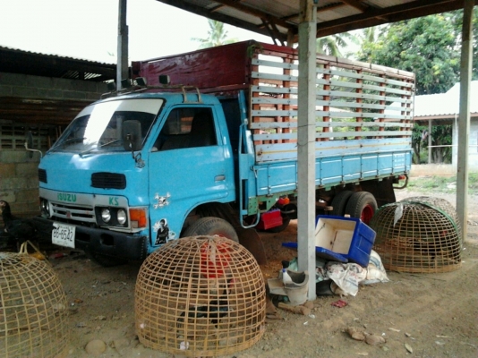 ISUZU KS 110 HP กระบะคอกเหล็กความยาว 4.30 เมตร เครื่องแห้งแรงดีไม่มีเยิ้ม หัวเก๋งภายในคอนโซลอยู่ครบ ช่วงล่างคานหน้า F เฟืองท้ายขนาดใหญ่ของ FUSO คัชซีสวยไม่มีผุ ยางสภาพดี 70\% พร้อมบรรทุกพร้อมใช้งาน เอกสารทะเบียนภาษีครบพร้อมโอน ราคาต่อรองได้ครับ