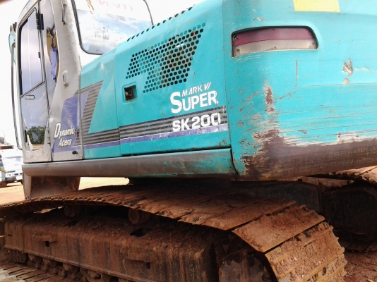 kobelco Sk200 _6 super แอรเย้นไฟฟ้าครบ kobelco Sk200 _6 super แอรเย้นไฟฟ้าครบ