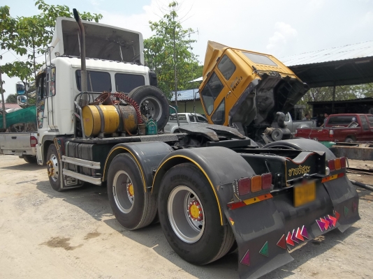 ขายด่วนรถบรรทุก10ล้อหัวลากสองเพลา HINOโปรเซีย สภาพพร้อมใช้