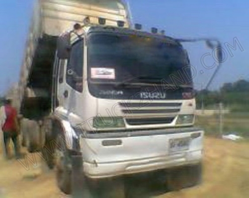 รถบรรทุก พ่วงดั๊มพ์ แม่-ลูก ยี่ห้อ ISUZU รุ่น DECA 320 แรงม้า