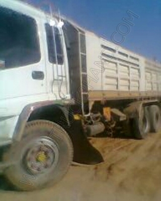 รถบรรทุก พ่วงดั๊มพ์ แม่-ลูก ยี่ห้อ ISUZU รุ่น DECA 320 แรงม้า