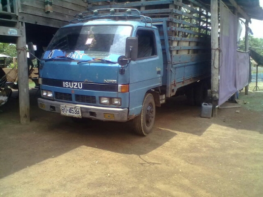 isuzu npr115 4BD1 เกี่ยสั้นยกหัวได้ เพาเวอร ประกอบ ยาว5 เมตร