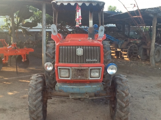 คูโบต้า L3202 4 WD 2 เพลาพร้อมโรตารี่ปั่นนา สภาพเดิมๆใช้งานได้ปรกติ