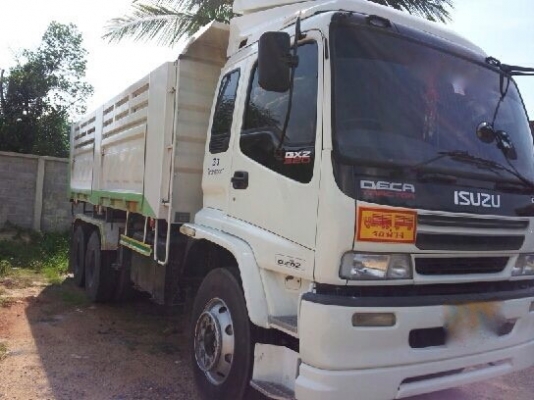 รถอิซูซุ 10 ล้อดั๊ม 320 แรงม้า ปี 49  สนใจติดต่อ 081 - 6079515