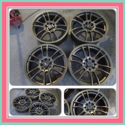 ขายแม็กมือ2 Lenso Project Dขอบ17 4รู100/114 ราคา 8,500บาทถูก