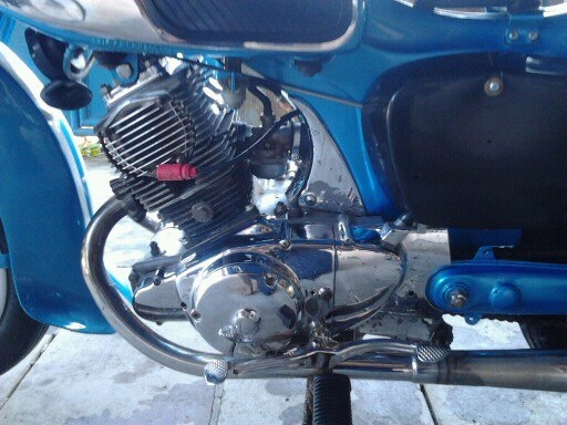 HONDA หมู C 95 เครื่องดี สีสวย ชุบเยอะ  ระบบไฟติดครบ ราคาถูก