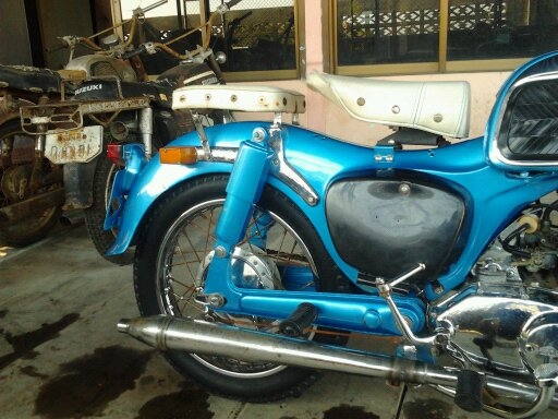 HONDA หมู C 95 เครื่องดี สีสวย ชุบเยอะ  ระบบไฟติดครบ ราคาถูก