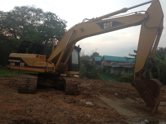 ขายแม็กโฮCAT . 320.B เก่านอกเอกสารเล่มทะเบียนชั่วโมงงานน้อยสวยพร้อมใช้