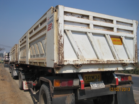 ขายรถบรรทุกพ่วงดั้ม ISUZU DECA 300 ปี53 เครื่องดี คัสชีส์สวยๆๆ พร้อมใช้งานครับ