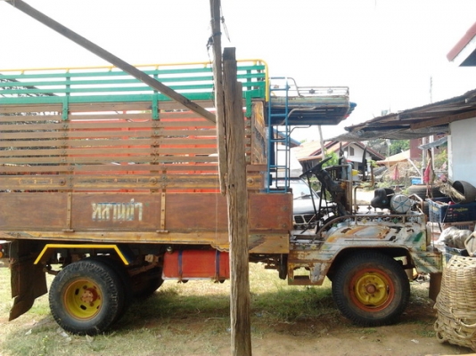 ***ขายแล้วครับขอบคุณ Truck2hand ขาย แต๋น6ล้อเครื่องยนต์ ช่วงล่างใหญ่ๆ วางเครื่องยนต์นิสสันTD2.5ฝาขาวแน่นๆ แรงดี ช่วงล่างเฟืองท้าย110NKR คัสซีหน้า5วางเหล็กเสริมบนพร้อม กระบะพื้นไม้คอกไม้สูง วางมาใหม่ไม่นาน กว้าง1.8ม.สูง1.7ม.ยาว3.0ม.ไม่มีผุไม่มีหัก สโลว์พร้