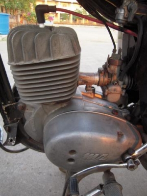 ขายครับMZ es150มีเล่มทะเบียนสภาพตามรูปครับขาย49000สนใจ0853647170