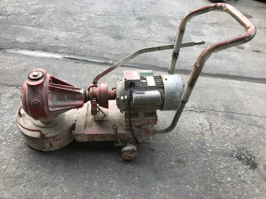 ขายเครื่องขัดหินขัด พร้อมมอเตอร์ 3HP. 220V ไฟบ้าน สภาพดี พร้อมใช้งาน มีล้อสึก 1ข้าง