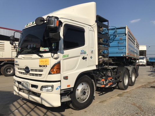 ขายหัวลาก 260 แรง ( CNG )ปี57 พร้อมหาง เชมิดั้มท์ สามมิตร สองเพลา ปี54 ยาว 8 ม. สภาพสวยๆ ราคา 1,700,
