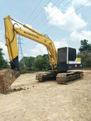 ขายแบคโฮ KOMATSU PC120-5 ระบบไฟเต็มเอกสารอินวอยสภาพสวย
