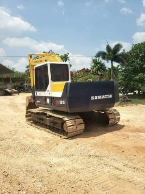 ขายแบคโฮ KOMATSU PC120-5 ระบบไฟเต็มเอกสารอินวอยรถสภาพสวย