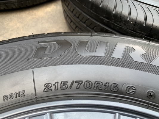 ล้อแม็กป้ายแดง ISUZU X-Series ขอบ 16 รุ่นใหม่ล่าสุด พร้อมยางป้ายแดง 215-70-16 Bridgestone สวยกริ๊บ