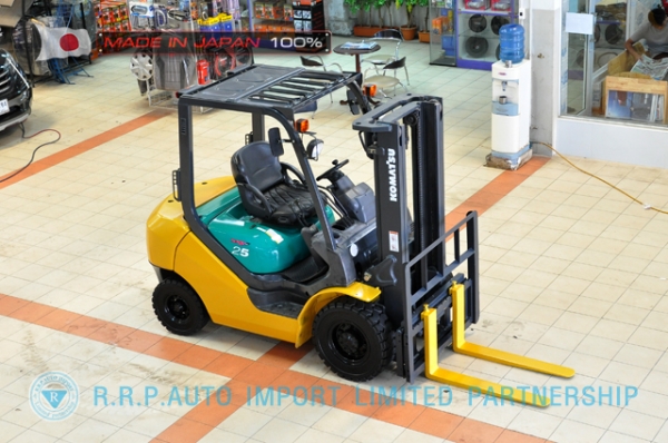 ขายรถโฟล์คลิฟท์มือสอง KOMATSU รุ่น FG25W-16-706968 นำเข้าจากประเทศญี่ปุ่น 100\% ไม่เคยใช้งานในไทย ขายรถโฟล์คลิฟท์มือสอง KOMATSU รุ่น FG25W-16-706968 นำเข้าจากประเทศญี่ปุ่น 100\% ไม่เคยใช้งานในไทย