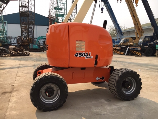 SALE!!  JLG 450AJ รถกระเช้า บูมลิฟต์ สูง 14เมตร นำเข้าจากอเมริกา โทร. 080-6565422 (หนิง)