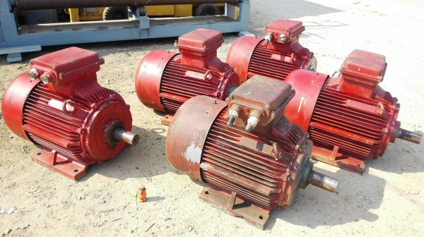 มอเตอร์ไฟฟ้ากำลังยุโรปเยอรมัน AEG Germany ขนาด 100 HP 4 POLE 1480 RPM 380V