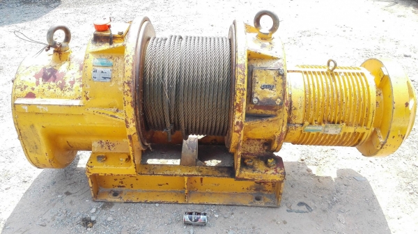 กว้านสลิงไฟฟ้าญี่ปุ่น SEIBU JAPAN ขนาด 3000 kg รุ่น PWD-25 มอเตอร์กำลัง 20 HP 6 P กลับไฟใช้ตรง 380V