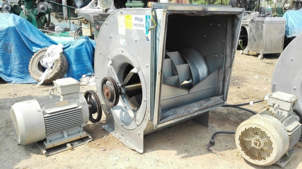 โบลเวอร์ดูดเป่าอากาศ NICOTRA ขนาดใบพัด 24” มอเตอร์ 20 HP 1460 RPM 380V เข้ามา 2 ชุด สภาพสวยพร้ โบลเวอร์ดูดเป่าอากาศ NICOTRA ขนาดใบพัด 24” มอเตอร์ 20 HP 1460 RPM 380V เข้ามา 2 ชุด สภาพสวยพร้