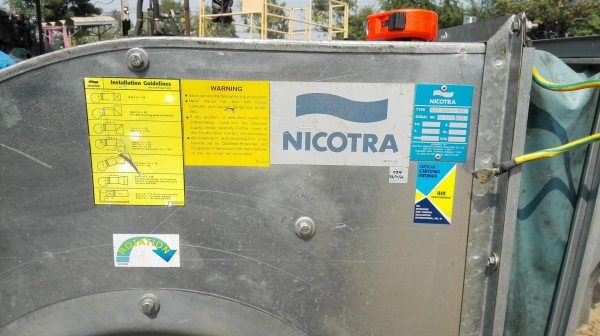 โบลเวอร์ดูดเป่าอากาศ NICOTRA ขนาดใบพัด 24” มอเตอร์ 20 HP 1460 RPM 380V เข้ามา 2 ชุด สภาพสวยพร้ โบลเวอร์ดูดเป่าอากาศ NICOTRA ขนาดใบพัด 24” มอเตอร์ 20 HP 1460 RPM 380V เข้ามา 2 ชุด สภาพสวยพร้