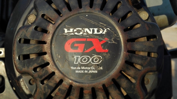 เครื่องตบดินกระโดดญี่ปุ่น MIKASA JAPAN เครื่องเบนซิน HONDA GX 100 แรงตบ 1300 kg ลงตู้เก่านอก สภาพสวย