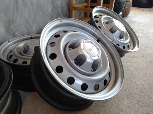 กระทะดีแม็ก ถอดป้ายแดง ขอบ15 6รู139.7