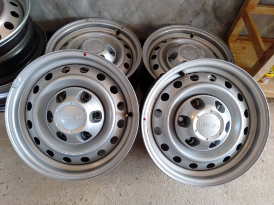 กระทะดีแม็ก ถอดป้ายแดง ขอบ15 6รู139.7