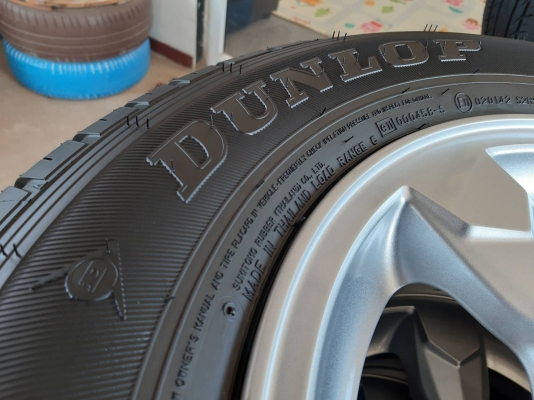 ล้อแม็กพร้อมยาง ถอดป้ายแดง ไทรทัน 5รู114 ยางดันล็อป ปลายปี18 ล้อแม็กพร้อมยาง ถอดป้ายแดง ไทรทัน 5รู114 ยางดันล็อป ปลายปี18