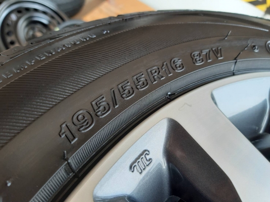 ล้อแม็กพร้อมยางฮอนด้า ขอบ16 4รู100