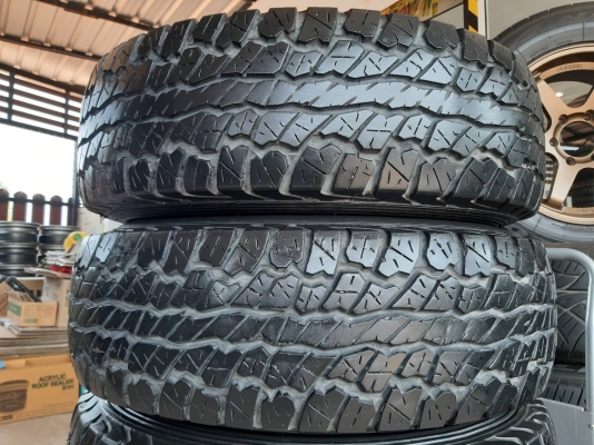 ล้อกระทะป้ายแดง พร้อมยางมือสอง ชุดเข้าสวนลุยป่า ดอกสวยๆ