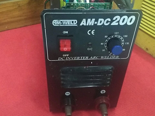 ตู้เชื่อม MOSTFET AM-WELD DC200 สินค้าคุณภาพ ทดสอบได้ที่ร้าน พร้อมอะไหล่