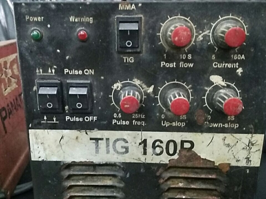 ตู้เชื่อม 2 ระบบ MMA/TIG  รุ่น PANATRON -160  ไม่มีสายเชื่อม