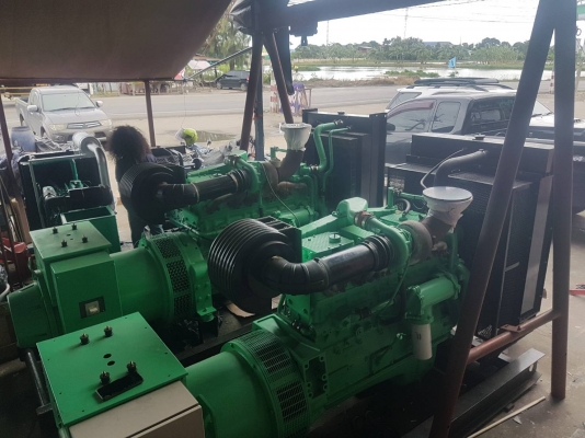 ขายเครื่องปั่นไฟ ยี่ห้อ Cummins ขนาด 400KVA. จำนวน 2เครื่อง
