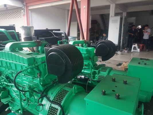 ขายเครื่องปั่นไฟ ยี่ห้อ Cummins ขนาด 400KVA. จำนวน 2เครื่อง