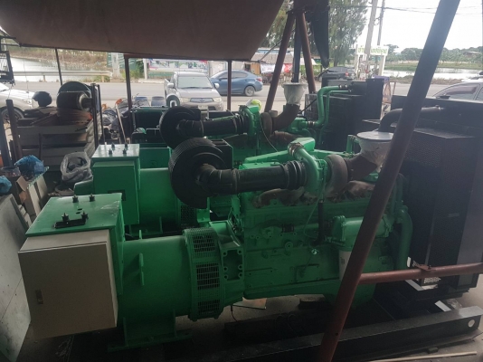 ขายเครื่องปั่นไฟ ยี่ห้อ Cummins ขนาด 400KVA. จำนวน 2เครื่อง