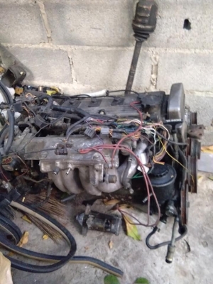 ขายเครื่องยนต์ TOYOTA 4A  1600cc  มีกล่องECU และ อุปกรณ์ครบ เครื่องสภาพใช้ได้ ฝาไม่โก่ง สตาร์ทติด ขายถูก5,000บาท