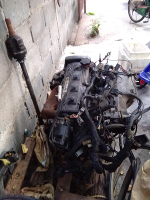ขายเครื่องยนต์ TOYOTA 4A  1600cc  มีกล่องECU และ อุปกรณ์ครบ เครื่องสภาพใช้ได้ ฝาไม่โก่ง สตาร์ทติด ขายถูก5,000บาท