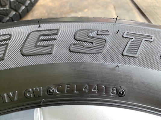 ล้อแม็กป้ายแดง Chevrolet Colorado ขอบ 17 พร้อมยางใหม่ป้ายแดง 255-65-17 Bridgestone สวยกริ๊บๆ