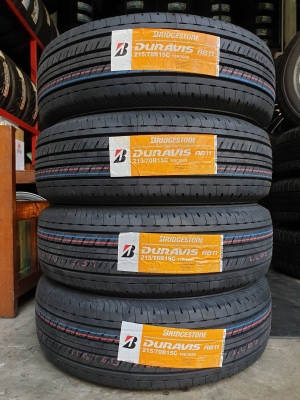 ขายยางใหม่ BRIDGESTONE DURAVIS R611 215-70-15 ปี19 - ราคาชุดละ 10,900 บาท
