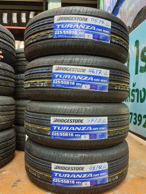 ขายยางใหม่ BRIDGESTONE TURANZA GR-100 225-55-16 ปี17 - ราคาชุดละ 9,900 บาท