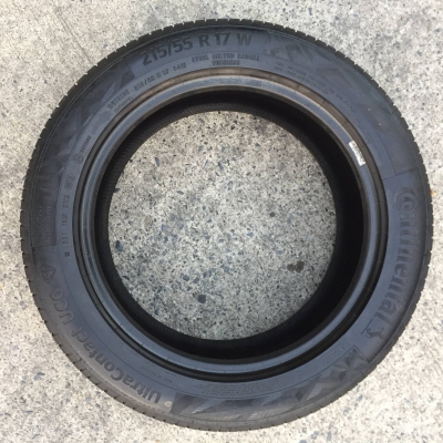 ขายยาง CONTINENTAL UltraContact UC6 215-55-17 ปี18 - ดอกเต็ม ไม่มีปะ ไม่มีตำหนิ - ราคาชุดละ 6,900 บา ขายยาง CONTINENTAL UltraContact UC6 215-55-17 ปี18 - ดอกเต็ม ไม่มีปะ ไม่มีตำหนิ - ราคาชุดละ 6,900 บา
