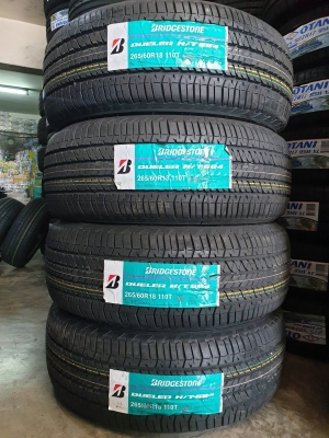 ขายยางใหม่ BRIDGESTONE DUELER H/T684 265-60-18 ปี18 - ราคาชุดละ 17,900 บาท
