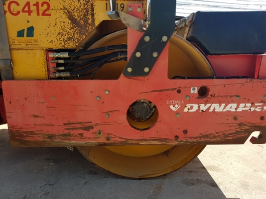 ขายรถบดอัดสั่นสะเทือน 10 ตัน DYNAPAC CC412 นำเข้าจากประเทศอเมริกา สภาพสวย ไม่เคยใช้งานในไทย