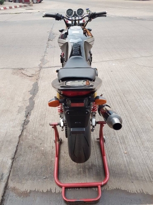 ขาย HONDA CB400 TECH1 แต่งโคตรฟลู สายถักทั้งคัน ท่อฟลูไทเทเนียม เกียร์โยงแต่ง อินวอยส์ สรรพสามิตร รา