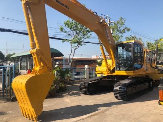 รถขุด Komatsu PC200-6E สวย สภาพดี พร้อมใช้งาน เครื่องยนตร์ ระบบไฟฟ้าครบสมบูรณ์