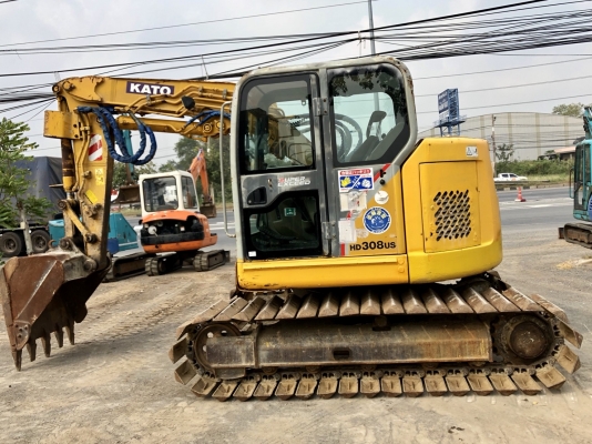 ขาย รถแม็คโคร KATO HD308US พร้อมใช้งาน นำเข้าเองจากประเทศญี่ปุ่น ติดต่อ 063-9316985 ID LINE : 0639316985 ครับ